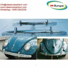 VW Beetle Split year (1950  1953) bumpers by stainless steel new
