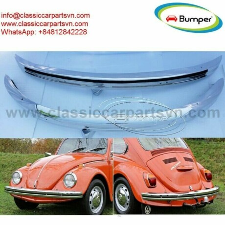 vw-beetle-year-1968-1974-bumpers-by-stainless-steel-new-big-0