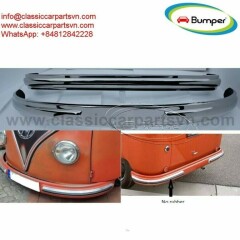 Volkswagen Split Screen T1 bus from 1950-1957 bumpers by stainless steel