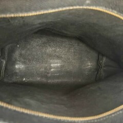 Bolso de cuero genuino + funda para portátil