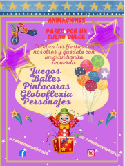 Pasteles y eventos infantiles